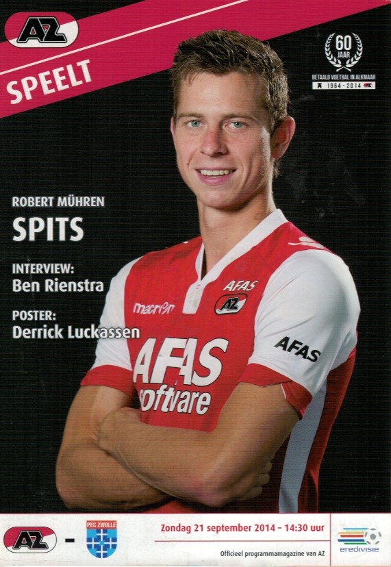 AZ Programma 21-sep-2014 PEC Zwolle thuis